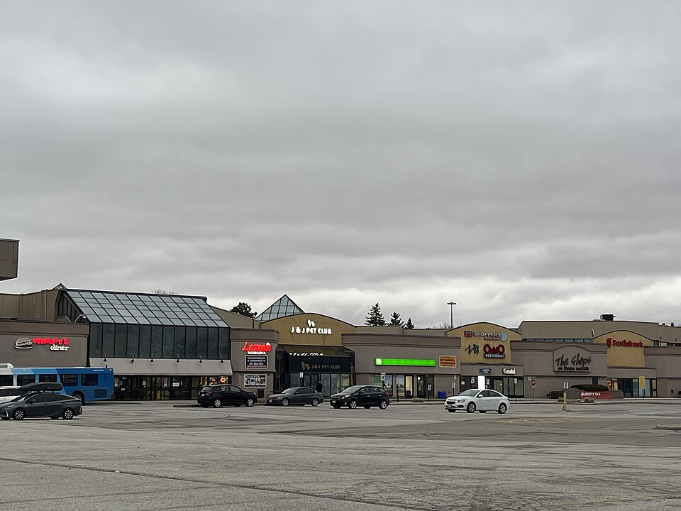 Shops on Steeles and 404